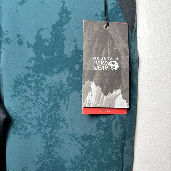 NWT Women’s Mountain Hard Wear Chockstone Trail Tight Leggings Blue Slate Size S - Picture 2 of 8